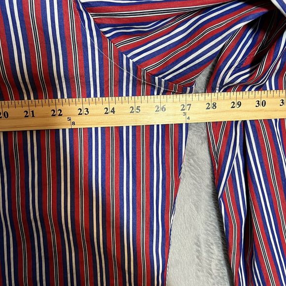 Vtg Polo Ralph Lauren Mens XL Shirt Colorful Striped Regent Classic Fit L/S EUC‎ - Picture 6 of 7